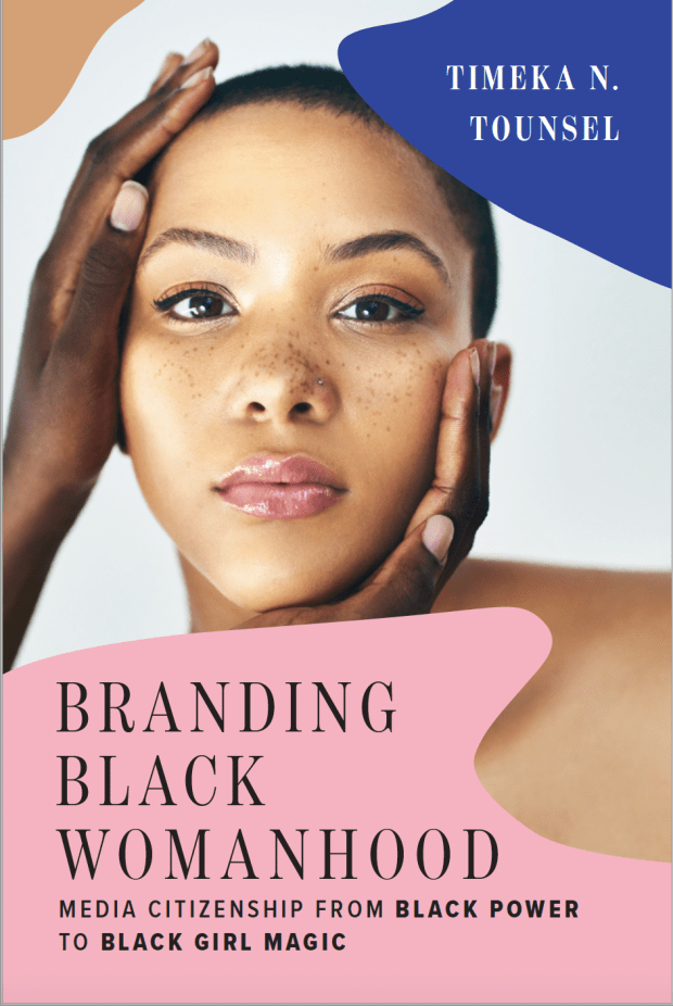 book cover for Branding Black Womanhood